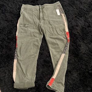 Anthropologie green pants